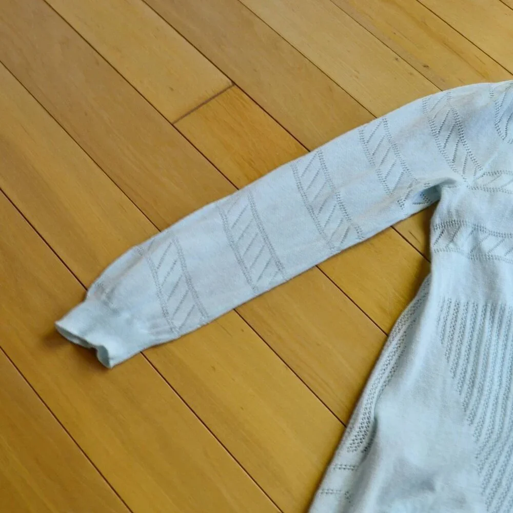 Comptoir Des Cotonniers Crochet Cutout Cardigan Size XS - Picture 7 of 11